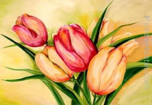 Natural Beauty Tulips II